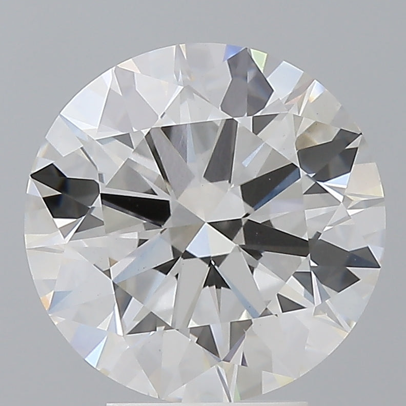 4.55 Carat Round Shaped, Ideal Cut, F Color, VS1 Clarity, IGI Certified Lab Grown Diamond