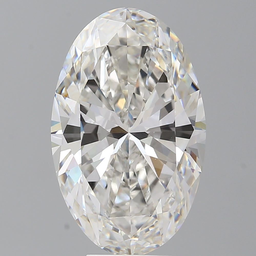 7.51 Carat Oval Shaped, Ideal Cut, F Color, VS1 Clarity, IGI Certified Lab Grown Diamond