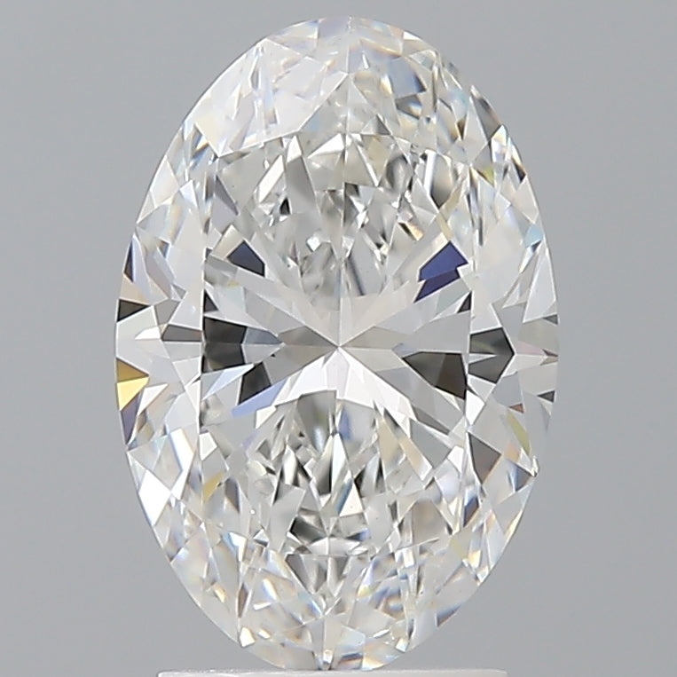 2.53 Carat Oval Shaped, Ideal Cut, E Color, VS1 Clarity, IGI Certified Lab Grown Diamond