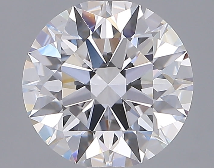 2.05 Carat Round Shaped, Ideal Cut, D Color, VVS2 Clarity, IGI Certified Lab Grown Diamond