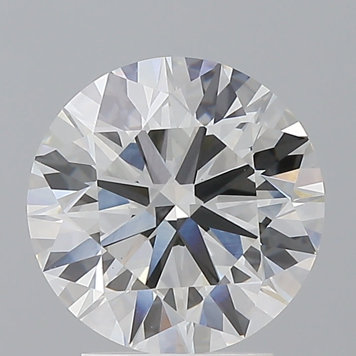 3.00 Carat Round Shaped, Excellent Cut, F Color, VVS2 Clarity, IGI Certified Lab Grown Diamond