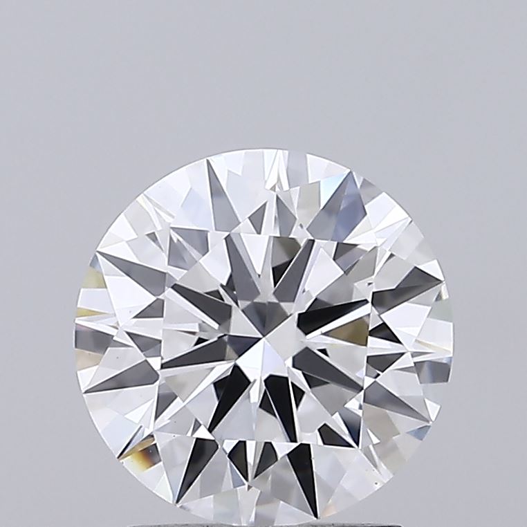 2.08 Carat Round Shaped, Ideal Cut, E Color, VVS2 Clarity, IGI Certified Lab Grown Diamond