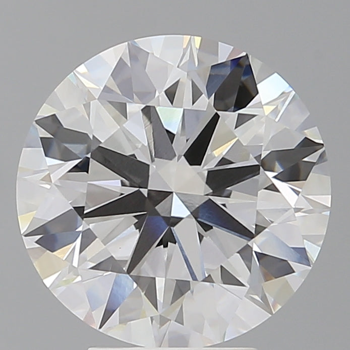 5.05 Carat Round Shaped, Ideal Cut, E Color, VVS2 Clarity, IGI Certified Lab Grown Diamond