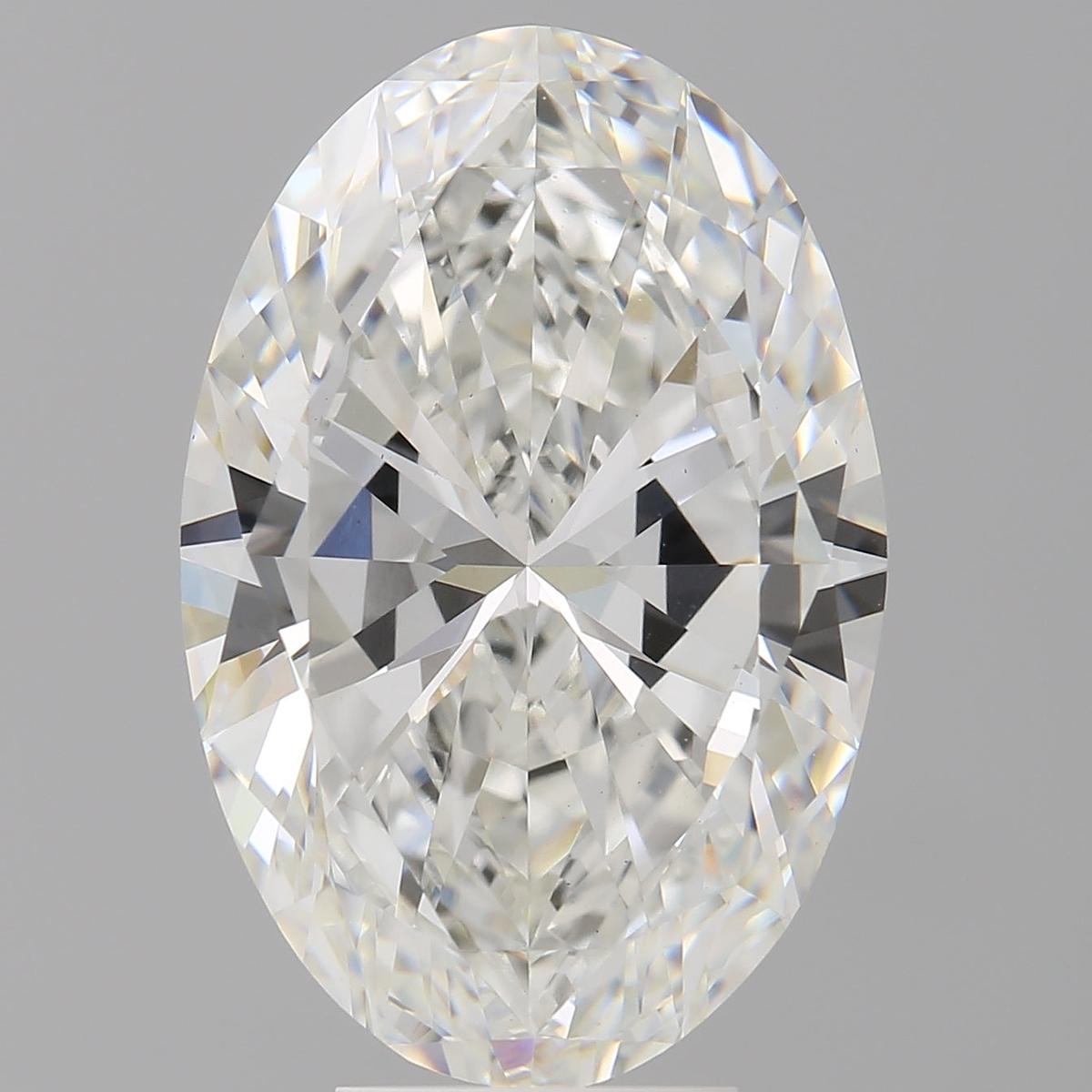 6.52 Carat Oval Shaped, Excellent Cut, F Color, VVS2 Clarity, IGI Certified Lab Grown Diamond