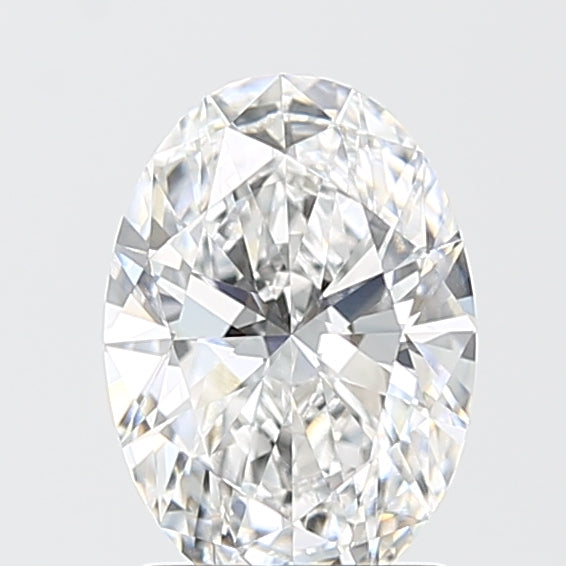 1.57 Carat Oval Shaped, Ideal Cut, D Color, VVS2 Clarity, IGI Certified Lab Grown Diamond