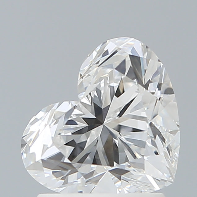 1.60 Carat Heart Shaped, Excellent Cut, E Color, VVS2 Clarity, IGI Certified Lab Grown Diamond