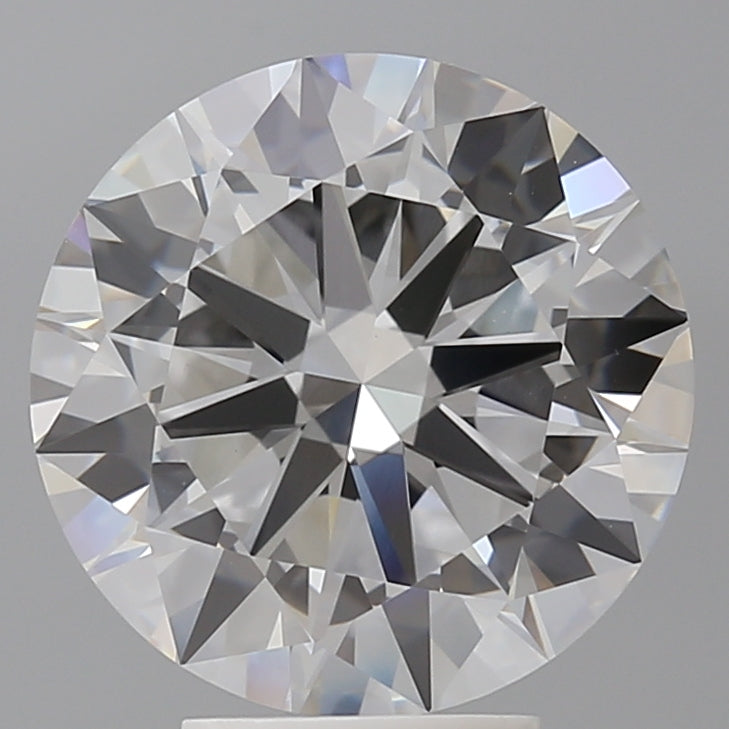 5.04 Carat Round Shaped, Excellent Cut, E Color, VVS2 Clarity, IGI Certified Lab Grown Diamond