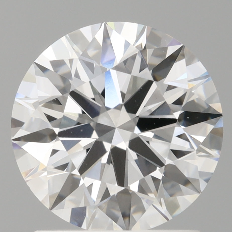 1.60 Carat Round Shaped, Ideal Cut, D Color, VVS2 Clarity, IGI Certified Lab Grown Diamond
