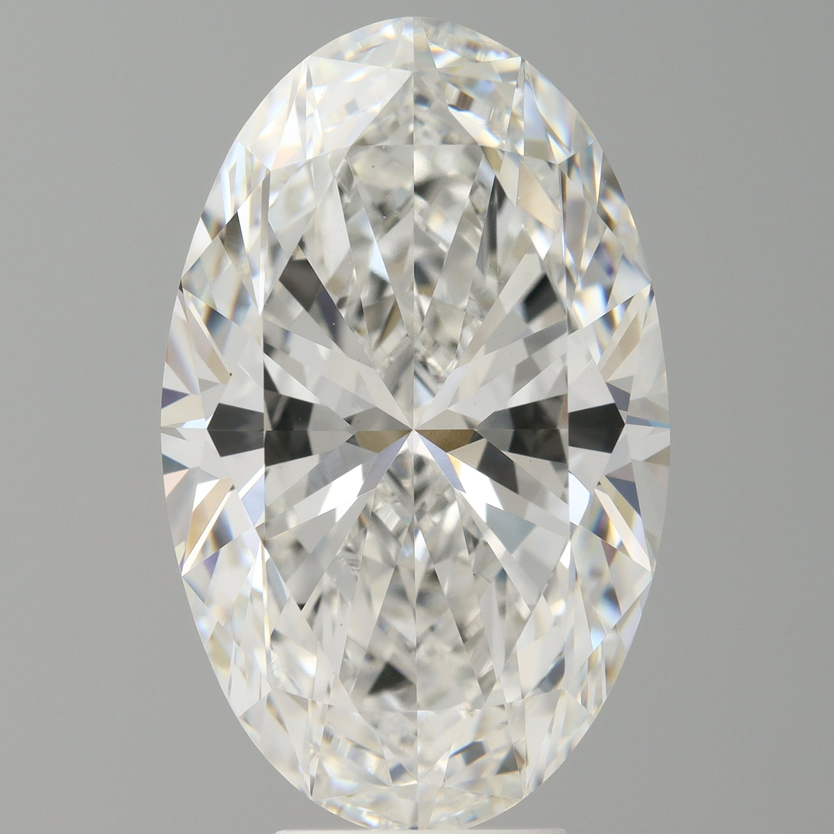7.06 Carat Oval Shaped, Ideal Cut, E Color, VVS2 Clarity, IGI Certified Lab Grown Diamond