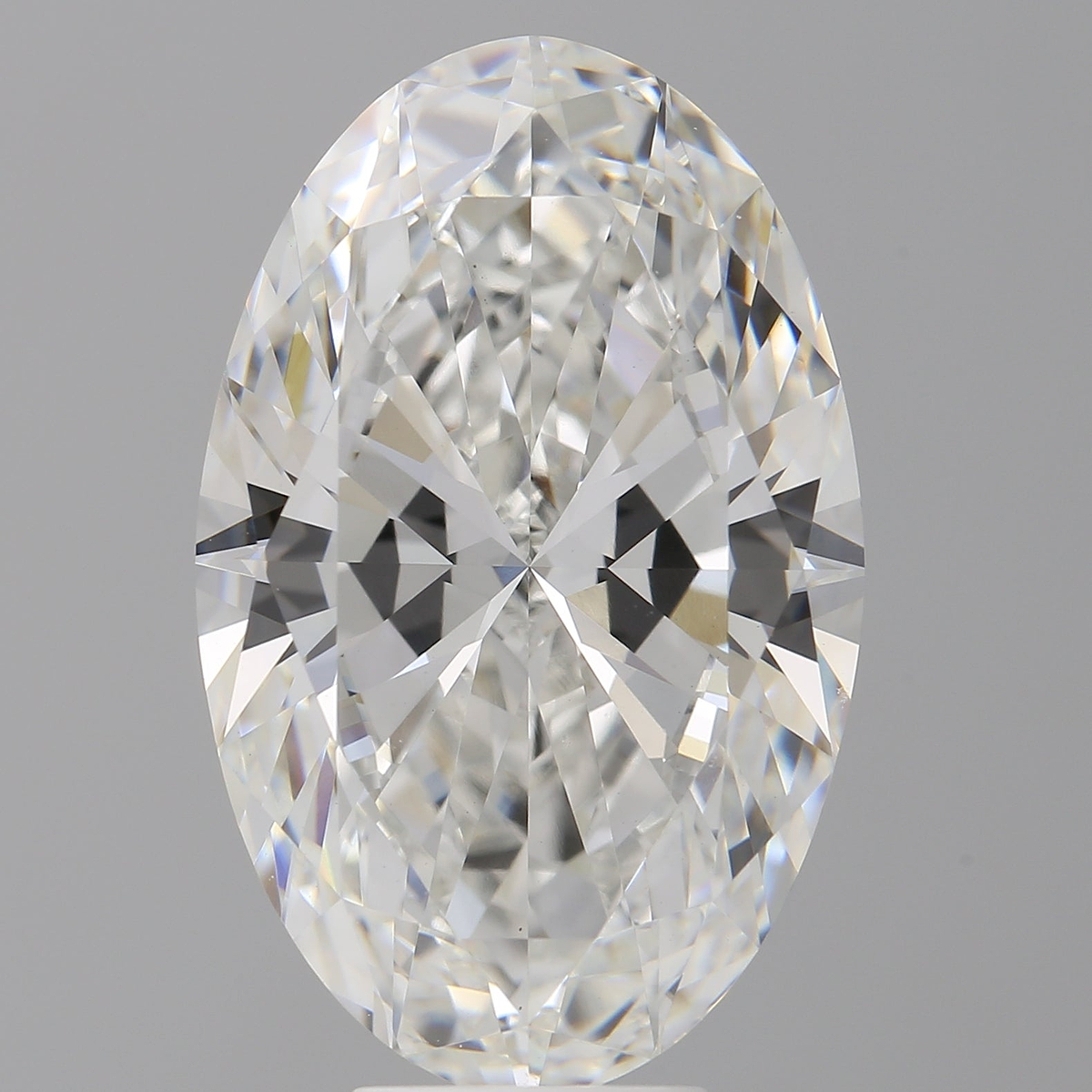 8.09 Carat Oval Shaped, Ideal Cut, E Color, VVS2 Clarity, IGI Certified Lab Grown Diamond