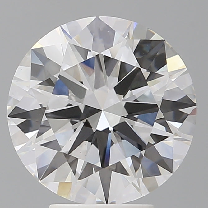 4.53 Carat Round Shaped, Excellent Cut, F Color, VS1 Clarity, IGI Certified Lab Grown Diamond