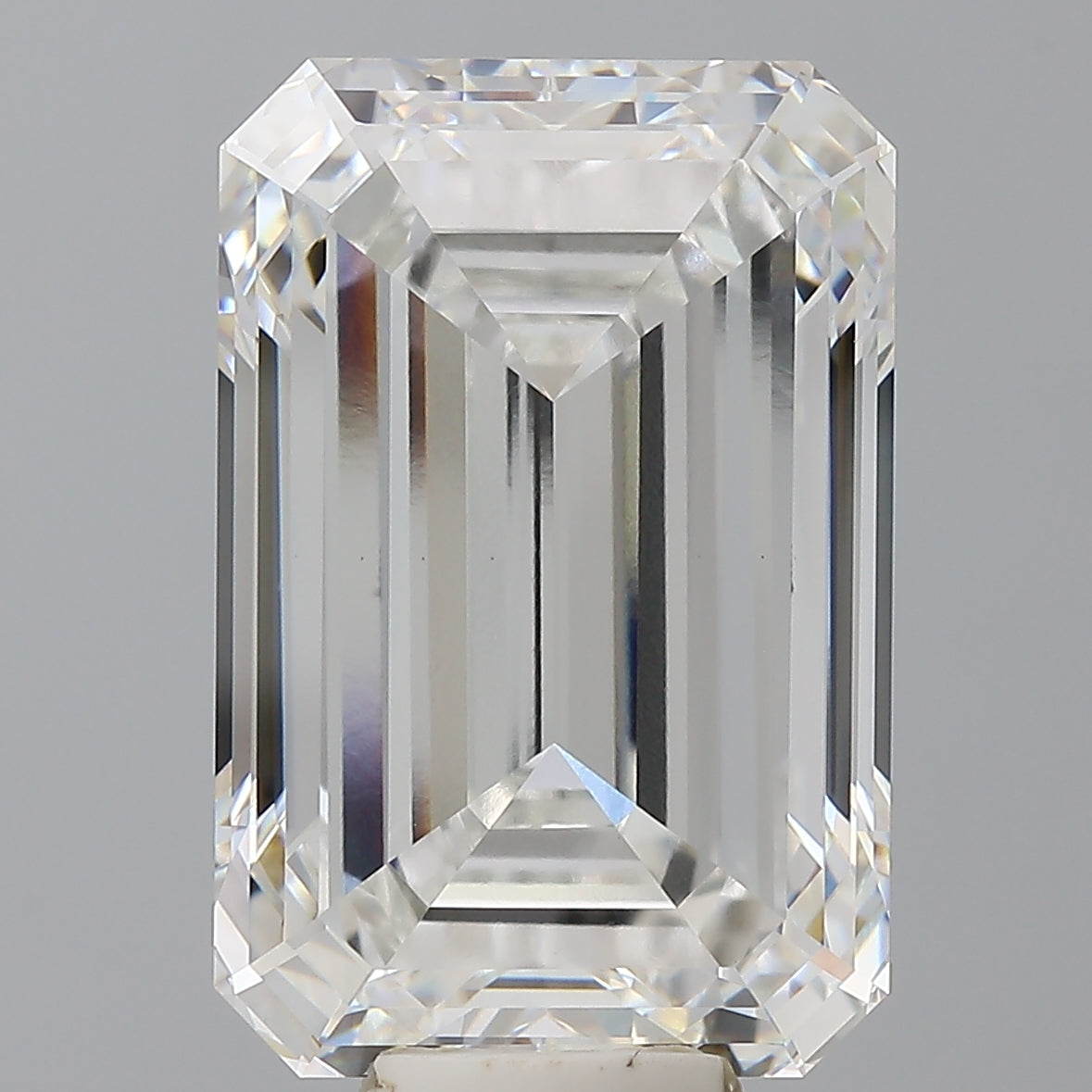 12.53 Carat Emerald Shaped, Ideal Cut, F Color, VS1 Clarity, IGI Certified Lab Grown Diamond