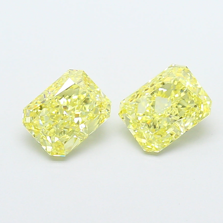 1.03 Carat Radiant Shaped, Ideal Cut, VVS2 Clarity, IGI Certified Lab Grown Diamond