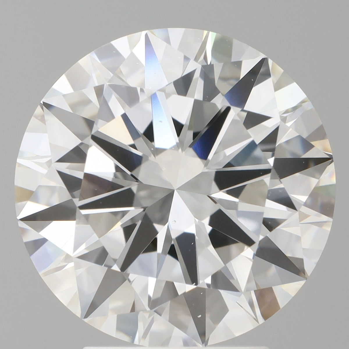 4.00 Carat Round Shaped, Excellent Cut, E Color, VS2 Clarity, IGI Certified Lab Grown Diamond