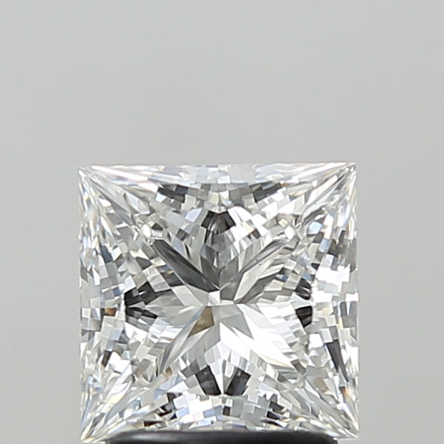 2.07 Carat Princess Shaped, Ideal Cut, F Color, VS1 Clarity, IGI Certified Lab Grown Diamond
