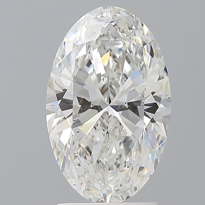 2.52 Carat Oval Shaped, Ideal Cut, E Color, VS1 Clarity, IGI Certified Lab Grown Diamond