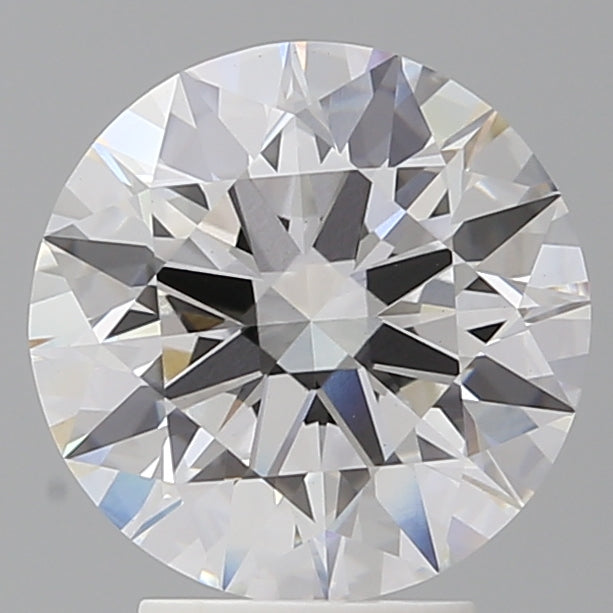 3.59 Carat Round Shaped, Ideal Cut, F Color, VVS2 Clarity, IGI Certified Lab Grown Diamond