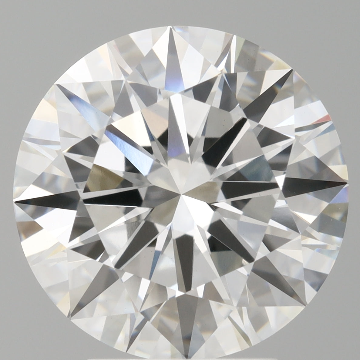 4.04 Carat Round Shaped, Ideal Cut, E Color, VVS2 Clarity, IGI Certified Lab Grown Diamond