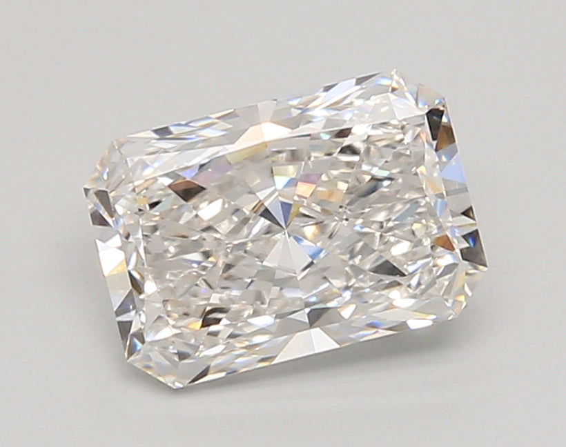 2.03 Carat Radiant Shaped, Ideal Cut, E Color, VVS1 Clarity, IGI Certified Lab Grown Diamond