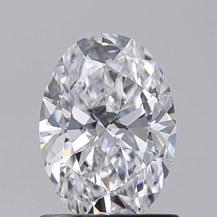 1.02 Carat Oval Shaped, Ideal Cut, D Color, VVS1 Clarity, IGI Certified Lab Grown Diamond