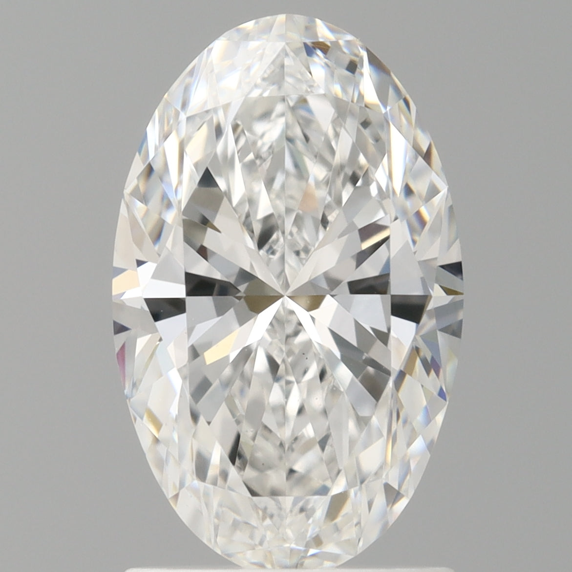 1.60 Carat Oval Shaped, Ideal Cut, E Color, VVS2 Clarity, IGI Certified Lab Grown Diamond