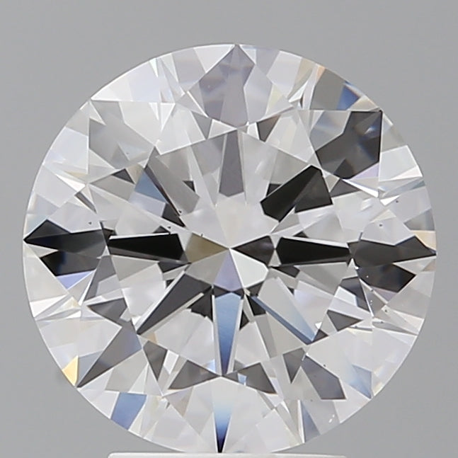 4.02 Carat Round Shaped, Ideal Cut, E Color, VS2 Clarity, IGI Certified Lab Grown Diamond