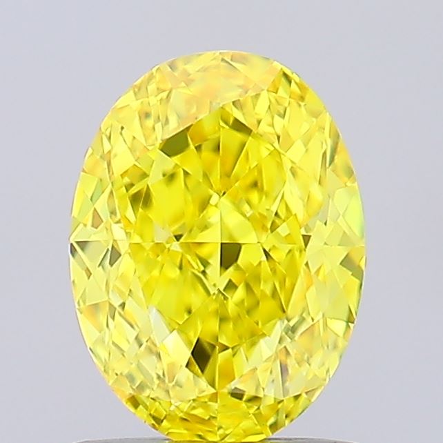 1.26 Carat Oval Shaped, Ideal Cut, VVS2 Clarity, IGI Certified Lab Grown Diamond