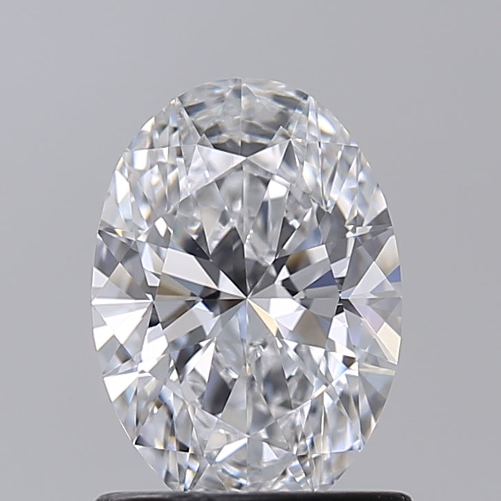 1.02 Carat Oval Shaped, Very Good Cut, D Color, VVS2 Clarity, IGI Certified Lab Grown Diamond
