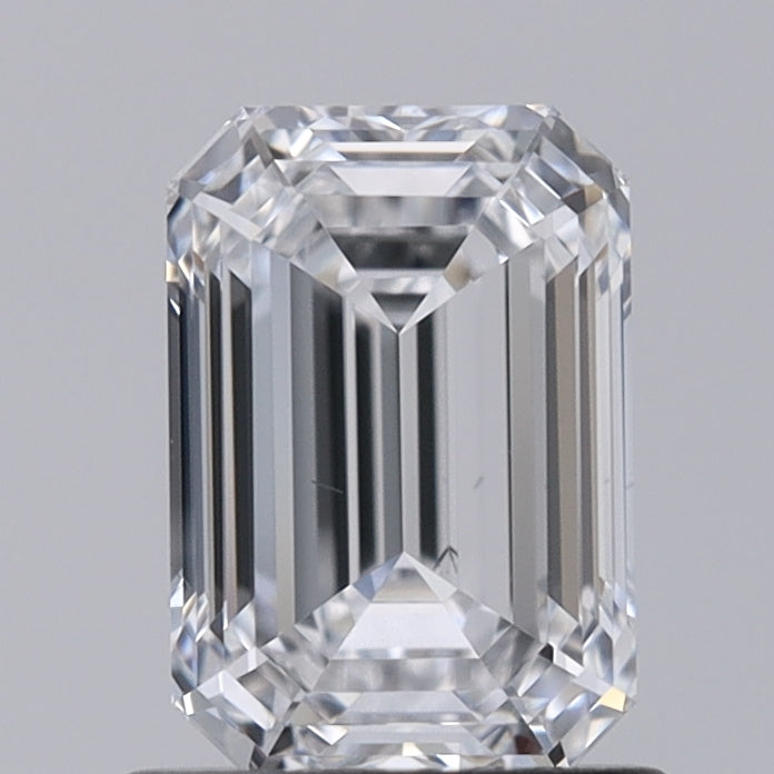1.01 Carat Emerald Shaped, Ideal Cut, D Color, VS1 Clarity, GIA Certified Lab Grown Diamond