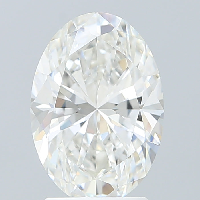 2.66 Carat Oval Shaped, Excellent Cut, E Color, VVS2 Clarity, IGI Certified Lab Grown Diamond