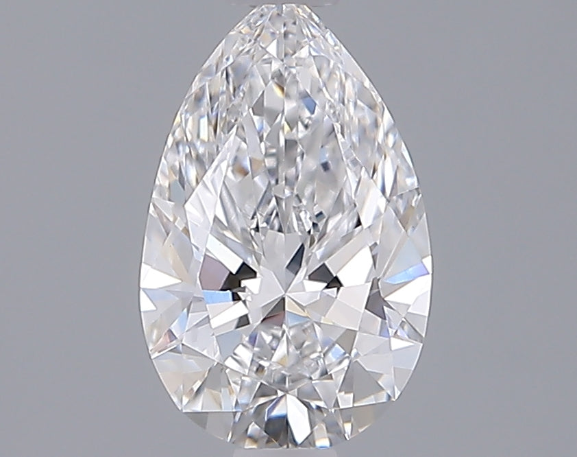 1.33 Carat Pear Shaped, Ideal Cut, D Color, VVS2 Clarity, IGI Certified Lab Grown Diamond