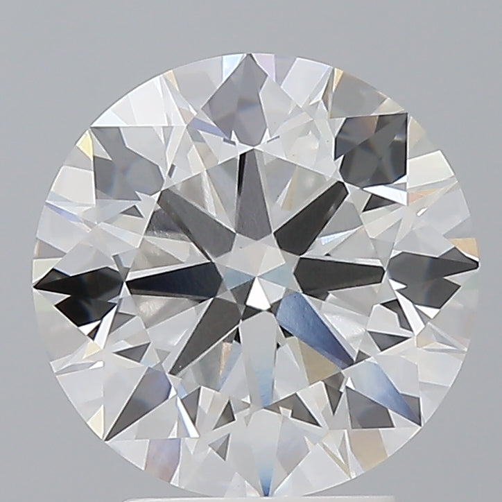 3.54 Carat Round Shaped, Ideal Cut, E Color, VVS2 Clarity, IGI Certified Lab Grown Diamond