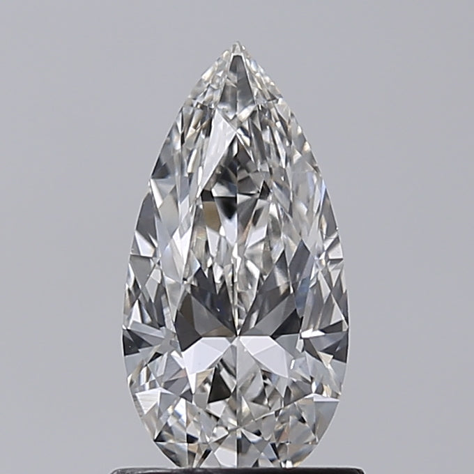 1.01 Carat Pear Shaped, Ideal Cut, G Color, VS1 Clarity, IGI Certified Lab Grown Diamond