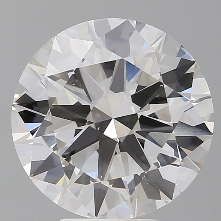 6.01 Carat Round Shaped, Excellent Cut, E Color, VS1 Clarity, IGI Certified Lab Grown Diamond