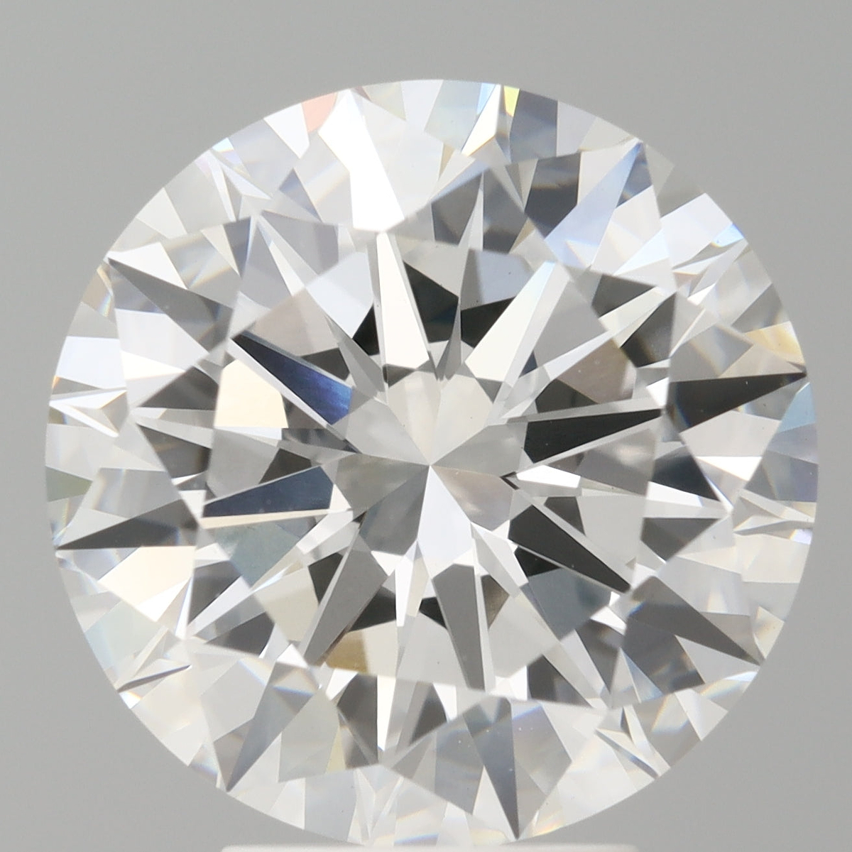 5.04 Carat Round Shaped, Excellent Cut, E Color, VVS2 Clarity, IGI Certified Lab Grown Diamond