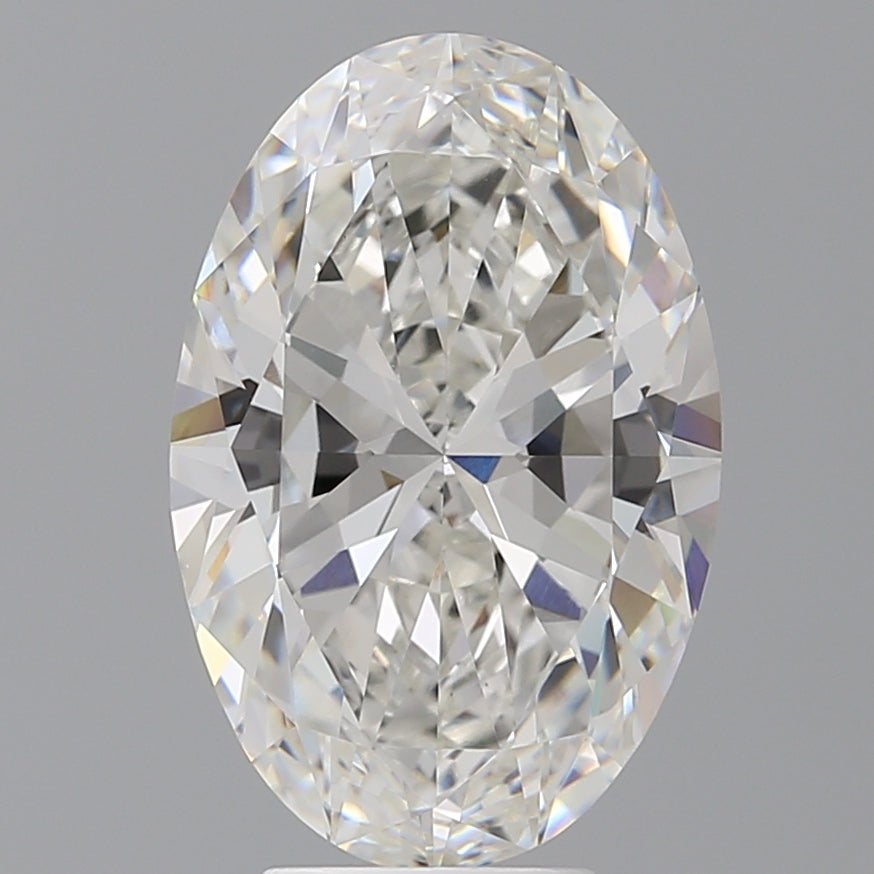 5.51 Carat Oval Shaped, Ideal Cut, F Color, VVS2 Clarity, IGI Certified Lab Grown Diamond