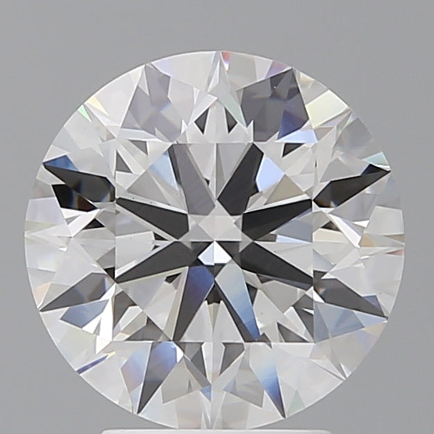 3.59 Carat Round Shaped, Ideal Cut, F Color, VVS2 Clarity, IGI Certified Lab Grown Diamond