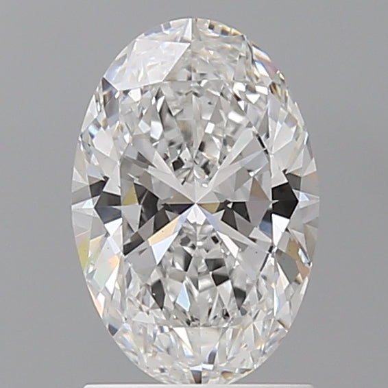 1.57 Carat Oval Shaped, Ideal Cut, E Color, VS1 Clarity, IGI Certified Lab Grown Diamond