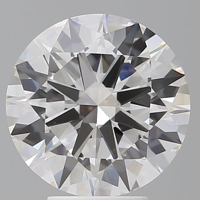 4.59 Carat Round Shaped, Excellent Cut, E Color, VVS2 Clarity, IGI Certified Lab Grown Diamond