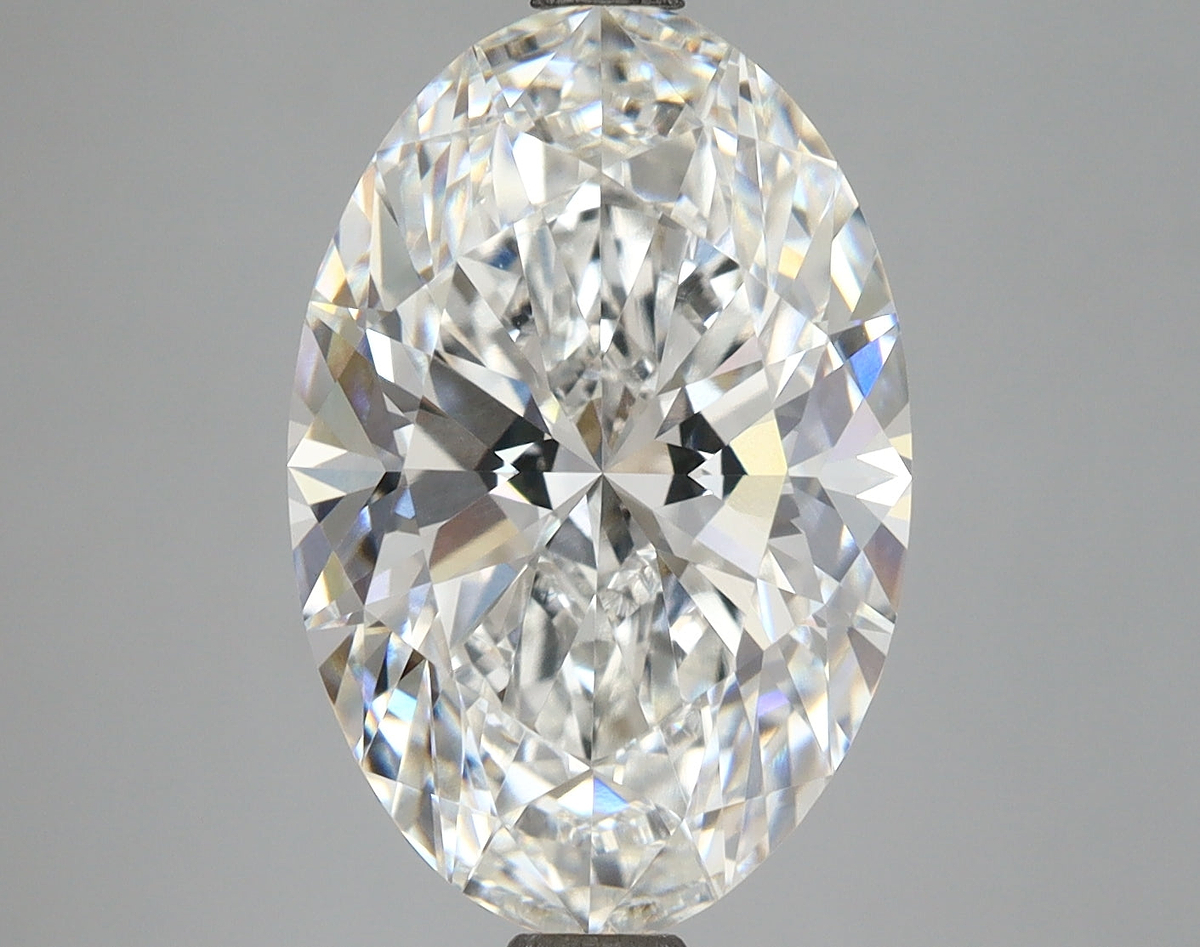 6.23 Carat Oval Shaped, Ideal Cut, F Color, VVS1 Clarity, IGI Certified Lab Grown Diamond