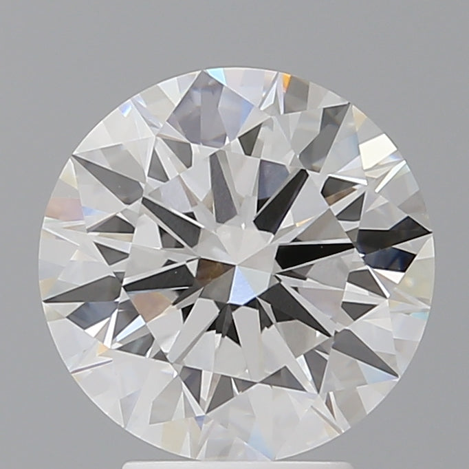 4.07 Carat Round Shaped, Ideal Cut, F Color, VVS2 Clarity, IGI Certified Lab Grown Diamond