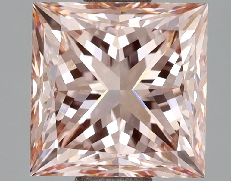 2.44 Carat Princess Shaped, Very Good Cut, VVS2 Clarity, IGI Certified Lab Grown Diamond