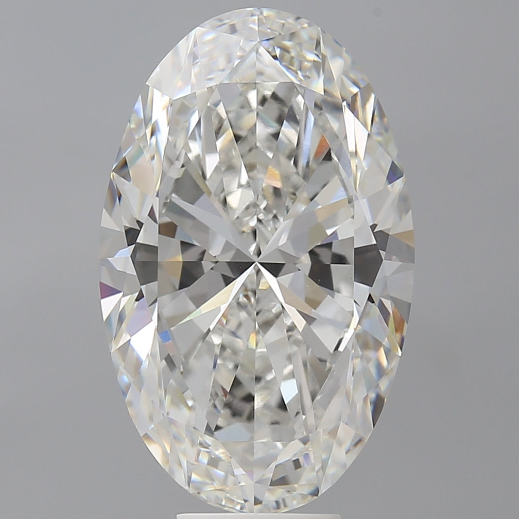 9.52 Carat Oval Shaped, Excellent Cut, F Color, VVS2 Clarity, IGI Certified Lab Grown Diamond