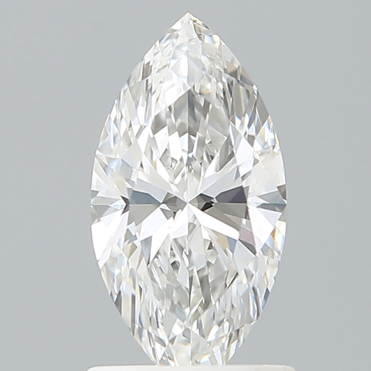 1.09 Carat Marquise Shaped, Ideal Cut, E Color, VVS2 Clarity, IGI Certified Lab Grown Diamond