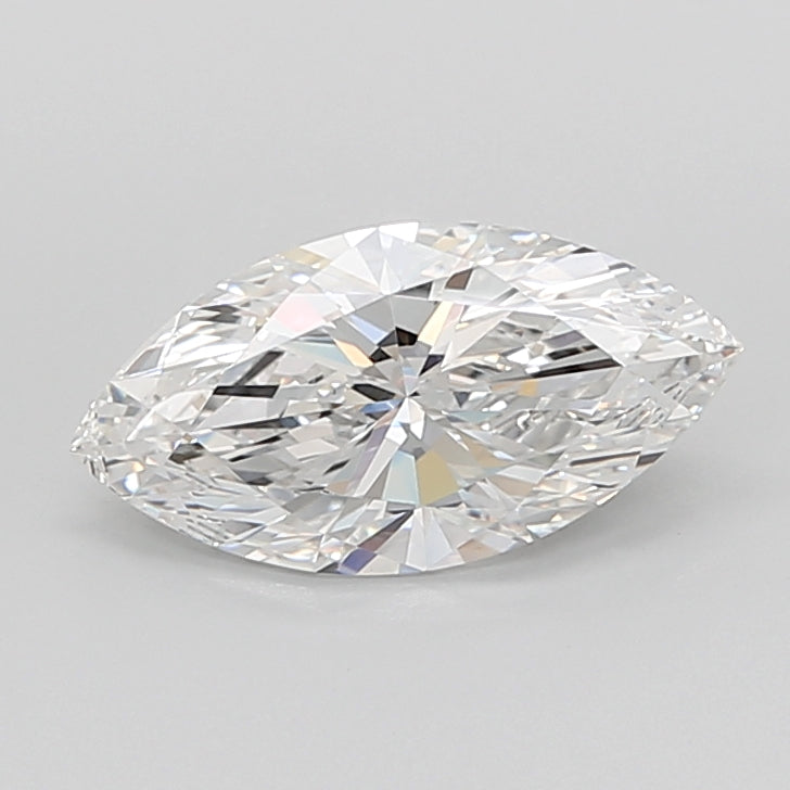 3.54 Carat Marquise Shaped, Ideal Cut, E Color, VVS2 Clarity, IGI Certified Lab Grown Diamond