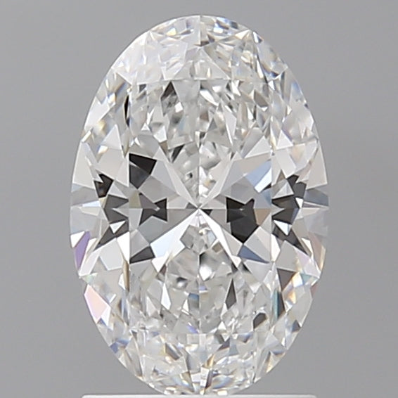 1.60 Carat Oval Shaped, Ideal Cut, D Color, VVS2 Clarity, IGI Certified Lab Grown Diamond