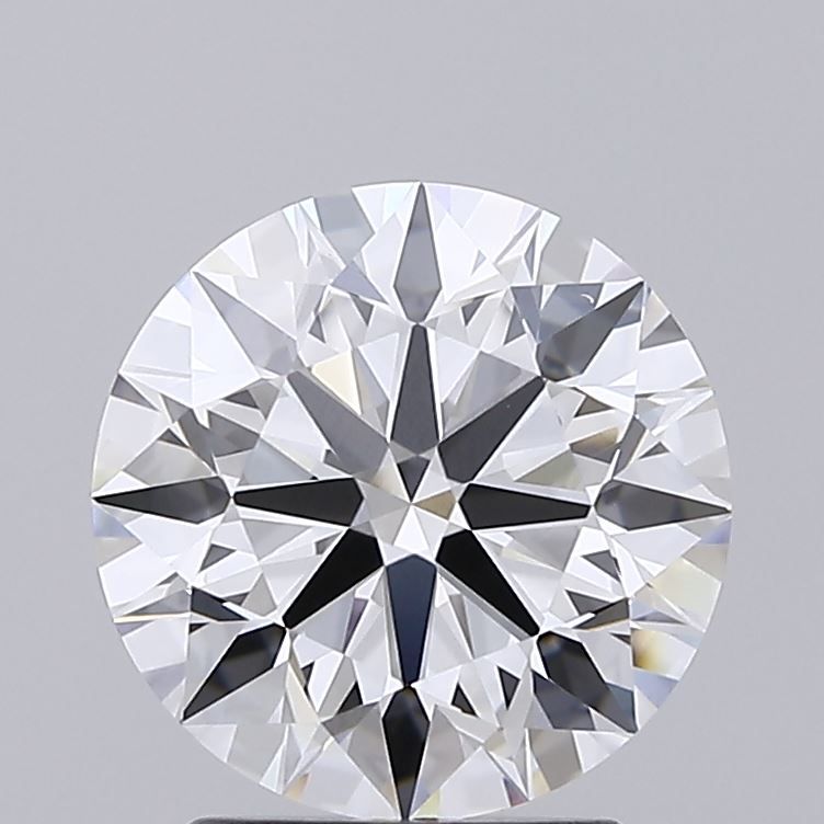2.56 Carat Round Shaped, Ideal Cut, E Color, VVS2 Clarity, IGI Certified Lab Grown Diamond