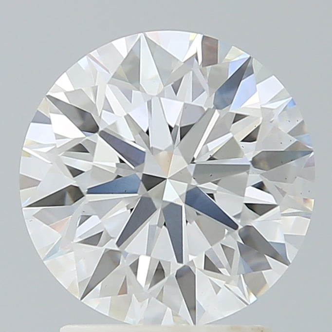 2.32 Carat Round Shaped, Ideal Cut, F Color, VS1 Clarity, IGI Certified Lab Grown Diamond