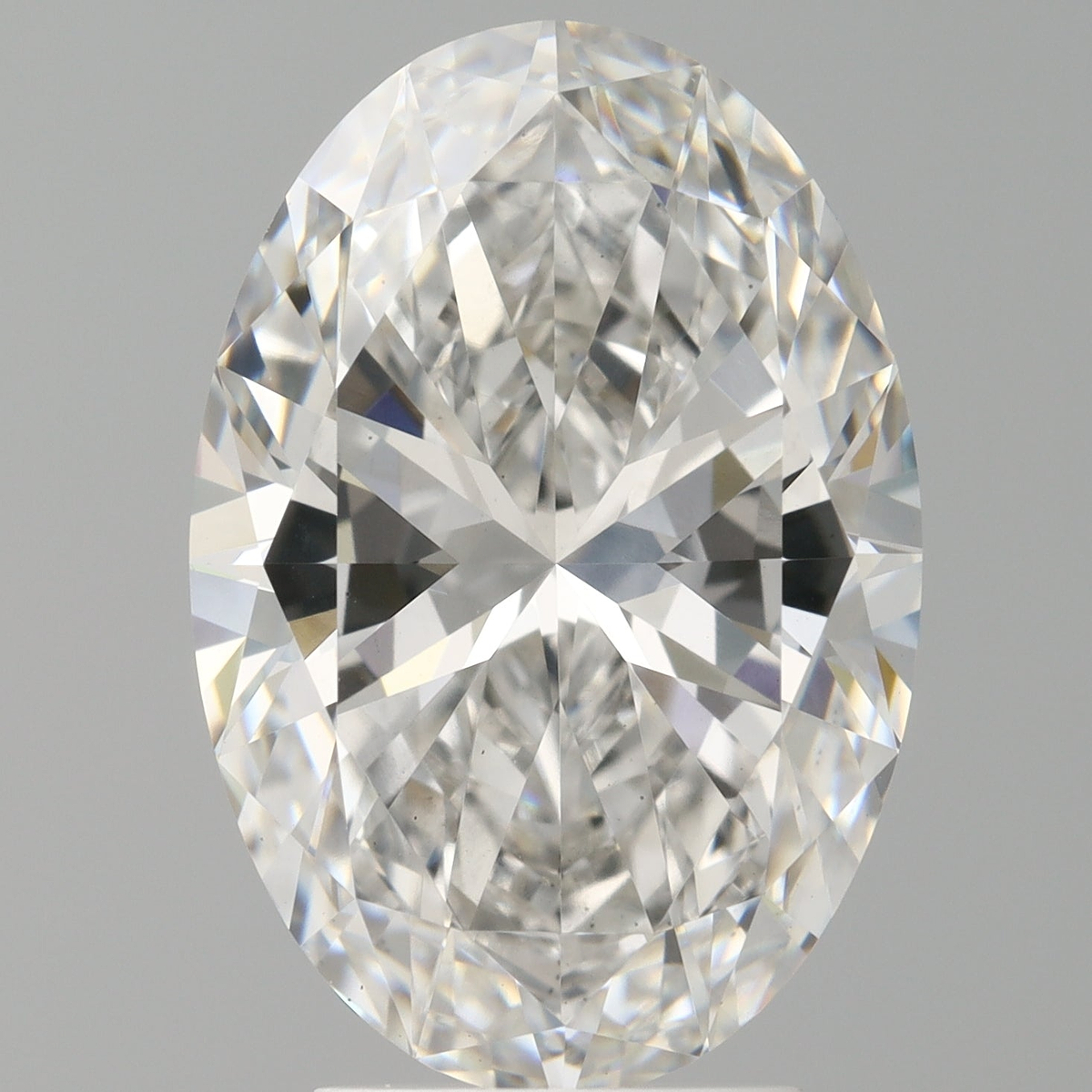 4.04 Carat Oval Shaped, Ideal Cut, F Color, VS1 Clarity, IGI Certified Lab Grown Diamond