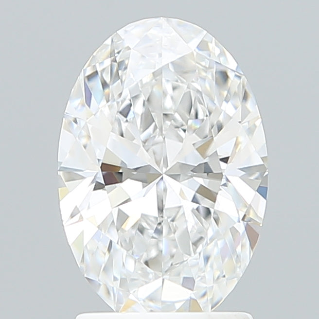 2.05 Carat Oval Shaped, Ideal Cut, E Color, VVS2 Clarity, IGI Certified Lab Grown Diamond